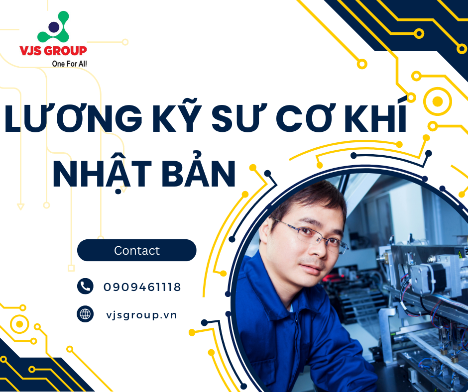 lương kỹ sư cơ khi Nhật Bản